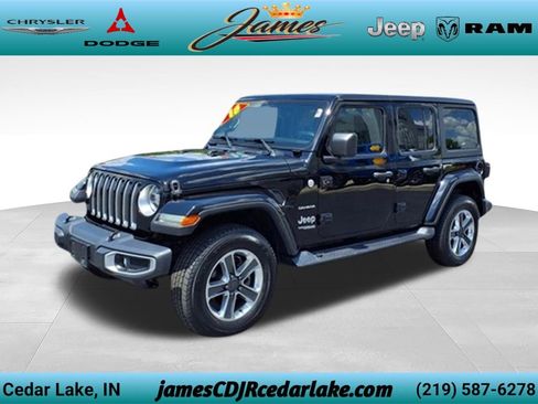 Used 2018 Jeep Wrangler Unlimited Sahara AWD/4WD image 1
