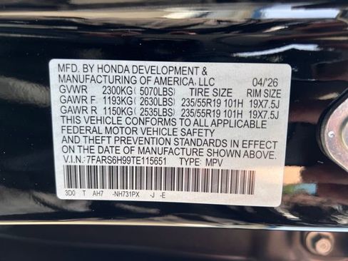 New 2026 Honda CR-V Sport Touring image 18