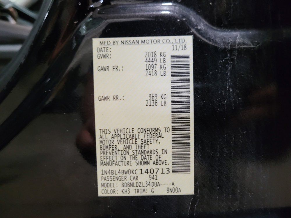 Used 2019 Nissan Altima 2.5 S AWD/4WD image 33