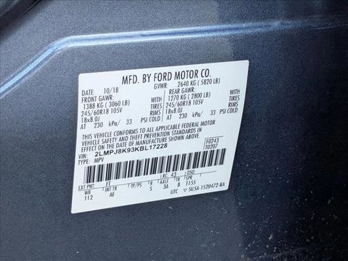 Used 2019 Lincoln Nautilus Select image 26