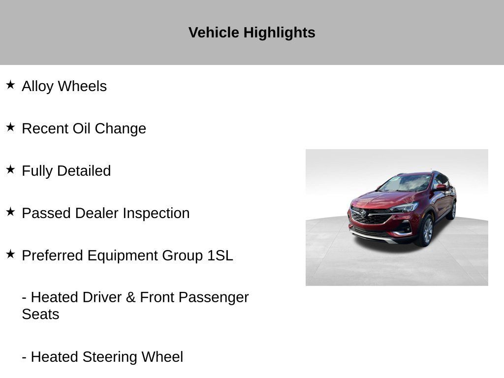 Used 2023 Buick Encore GX Essence w/ Experience Buick Package FWD image 9