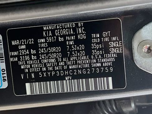 Certified 2022 Kia Telluride EX w/ EX Premium Package image 35