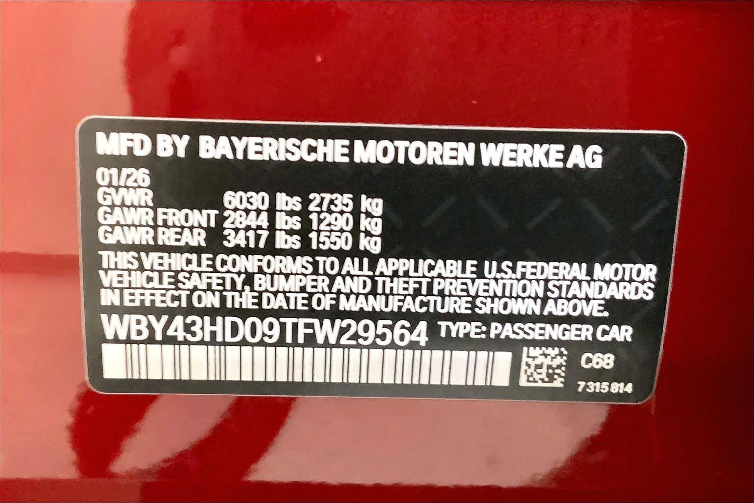New 2026 BMW i4 xDrive40i w/ M Sport Package AWD/4WD image 21