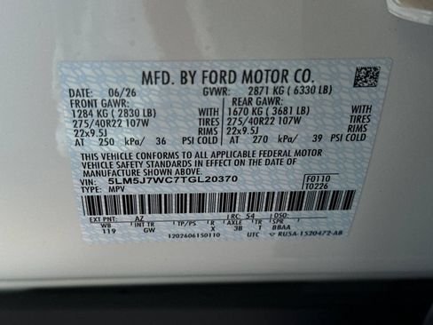 New 2026 Lincoln Aviator Reserve w/ Illumination Package RWD image 28