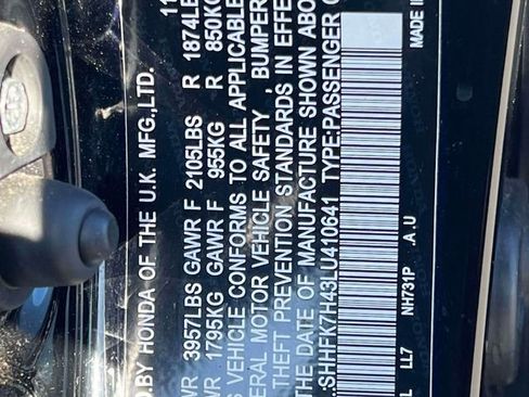 Used 2020 Honda Civic Sport image 16