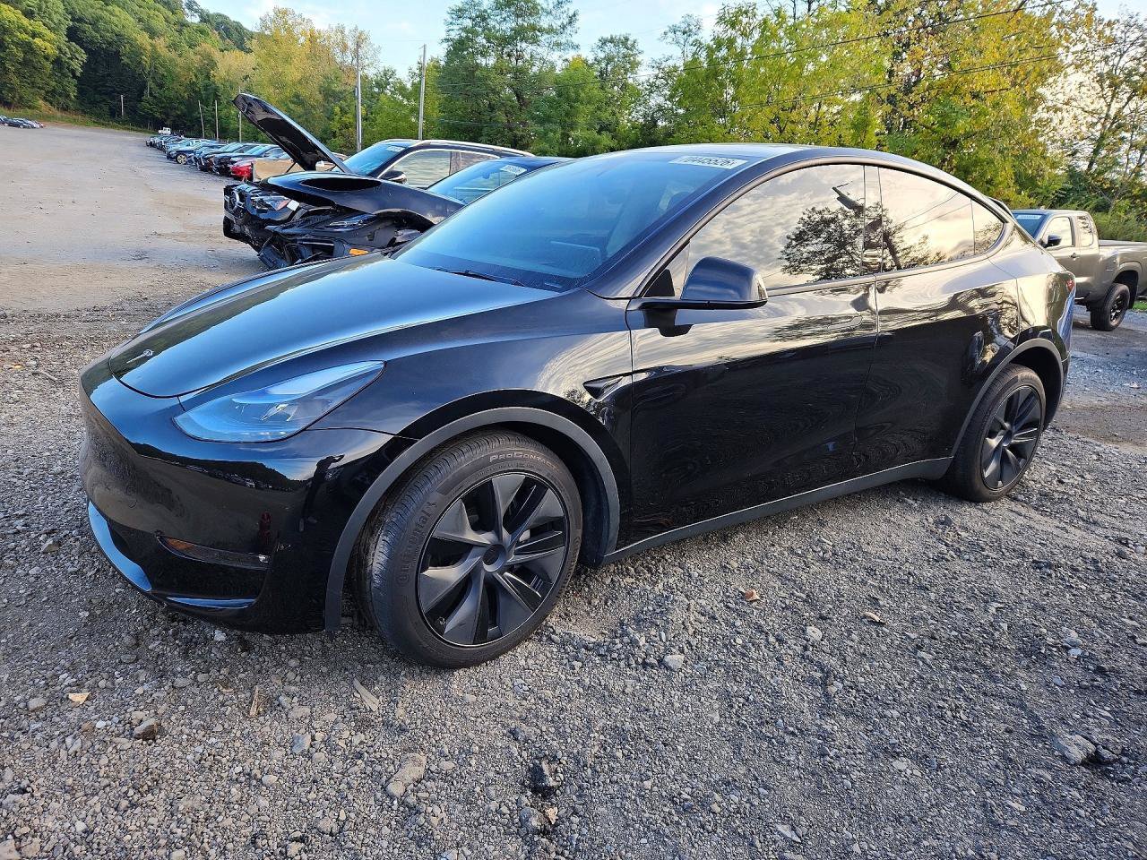 Used 2025 Tesla Model Y Long Range AWD/4WD image 3
