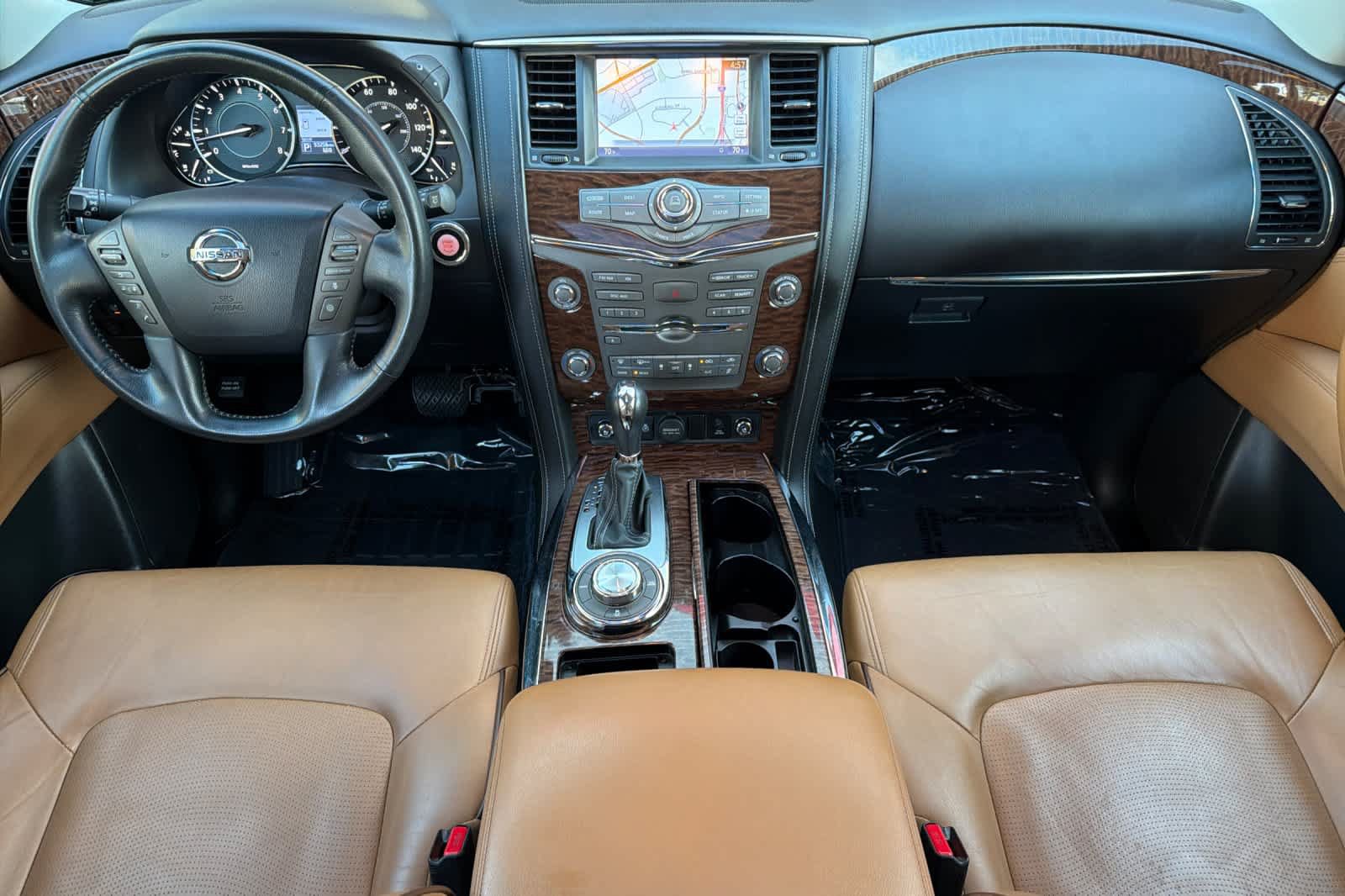 Used 2017 Nissan Armada Platinum w/ Interior Lighting Package AWD/4WD image 3