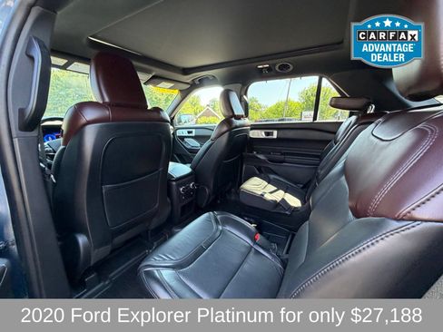 Used 2020 Ford Explorer Platinum w/ Premium Technology Package AWD/4WD image 7