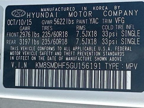 Used 2016 Hyundai Santa Fe SE image 33