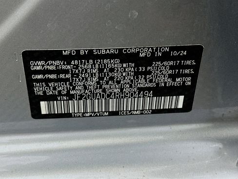 Used 2024 Subaru Crosstrek 2.0i Premium image 12