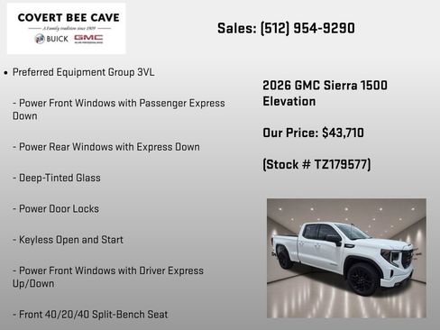 New 2026 GMC Sierra 1500 Elevation AWD/4WD image 6