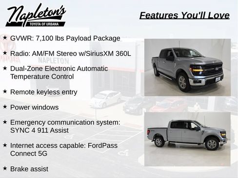 Used 2025 Ford F150 XLT w/ Equipment Group 301A Standard AWD/4WD image 6