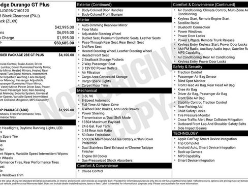 Used 2022 Dodge Durango GT AWD/4WD image 2
