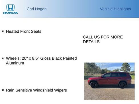 Used 2024 Jeep Grand Cherokee L Altitude AWD/4WD image 26