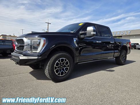 Used 2021 Ford F150 Platinum w/ Equipment Group 701A High image 2