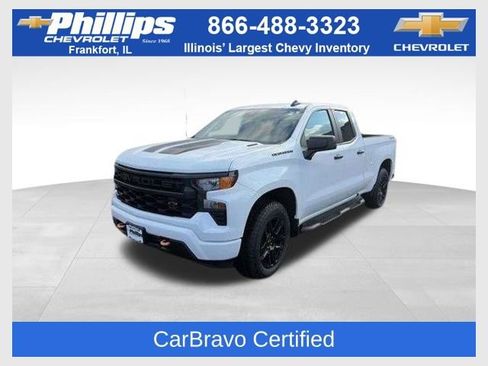 Certified 2025 Chevrolet Silverado 1500 Custom w/ Rally Edition image 1