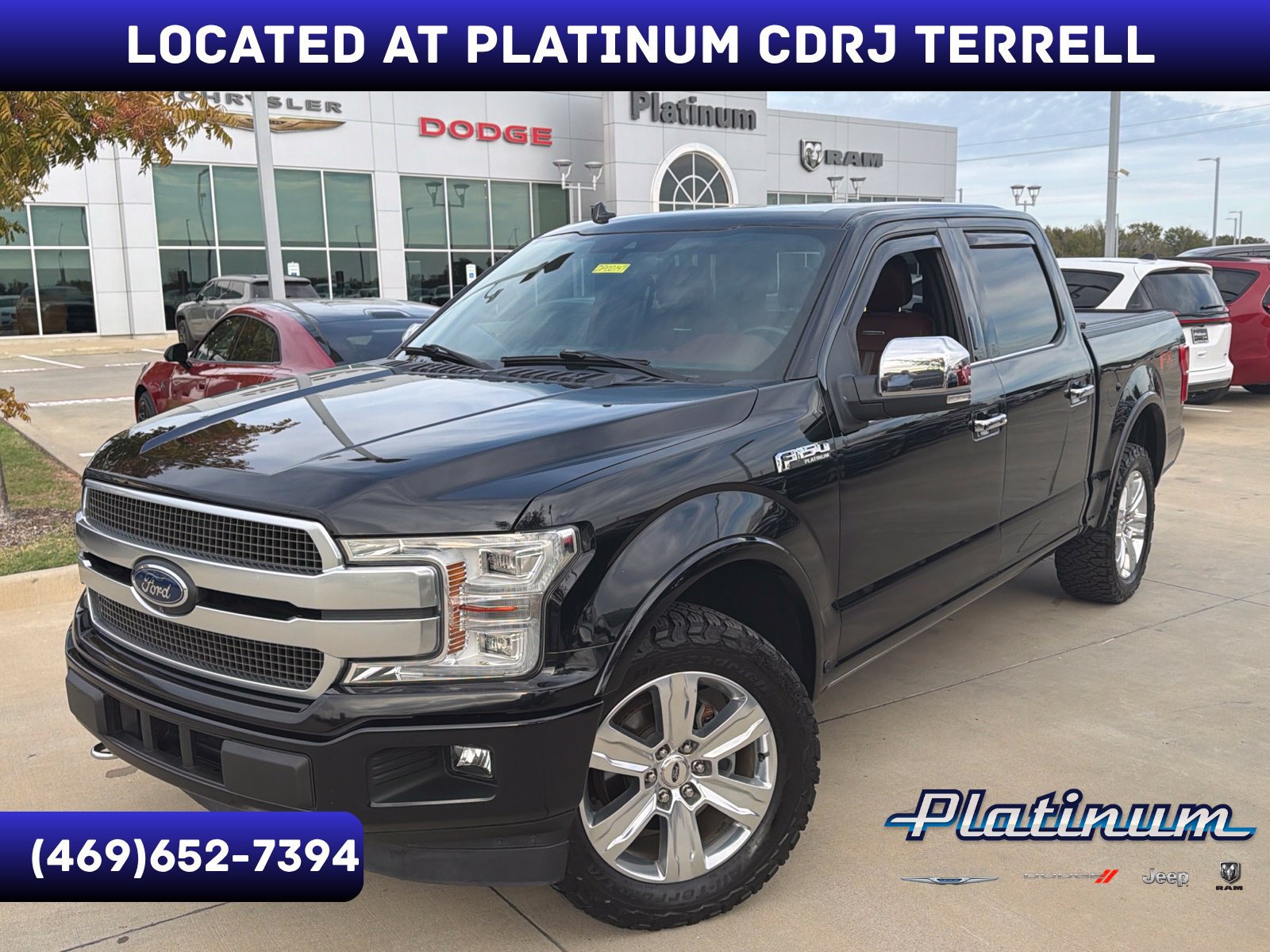 Used 2019 Ford F150 Platinum w/ Equipment Group 701A Luxury AWD/4WD 360° Tour