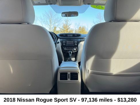 Used 2018 Nissan Rogue Sport SV w/ SV All-Weather Package image 29