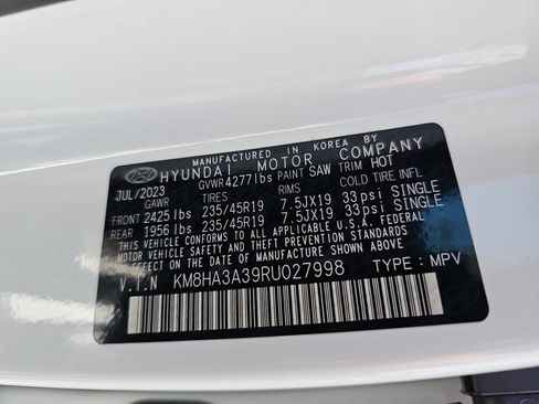 Certified 2024 Hyundai Kona N Line FWD image 42
