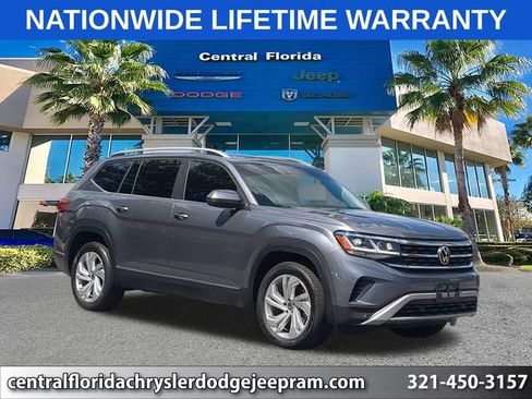 Used 2022 Volkswagen Atlas SEL AWD/4WD image 1