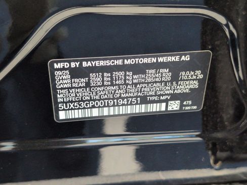 Used 2026 BMW X3 xDrive30i w/ Convenience Package AWD/4WD image 34