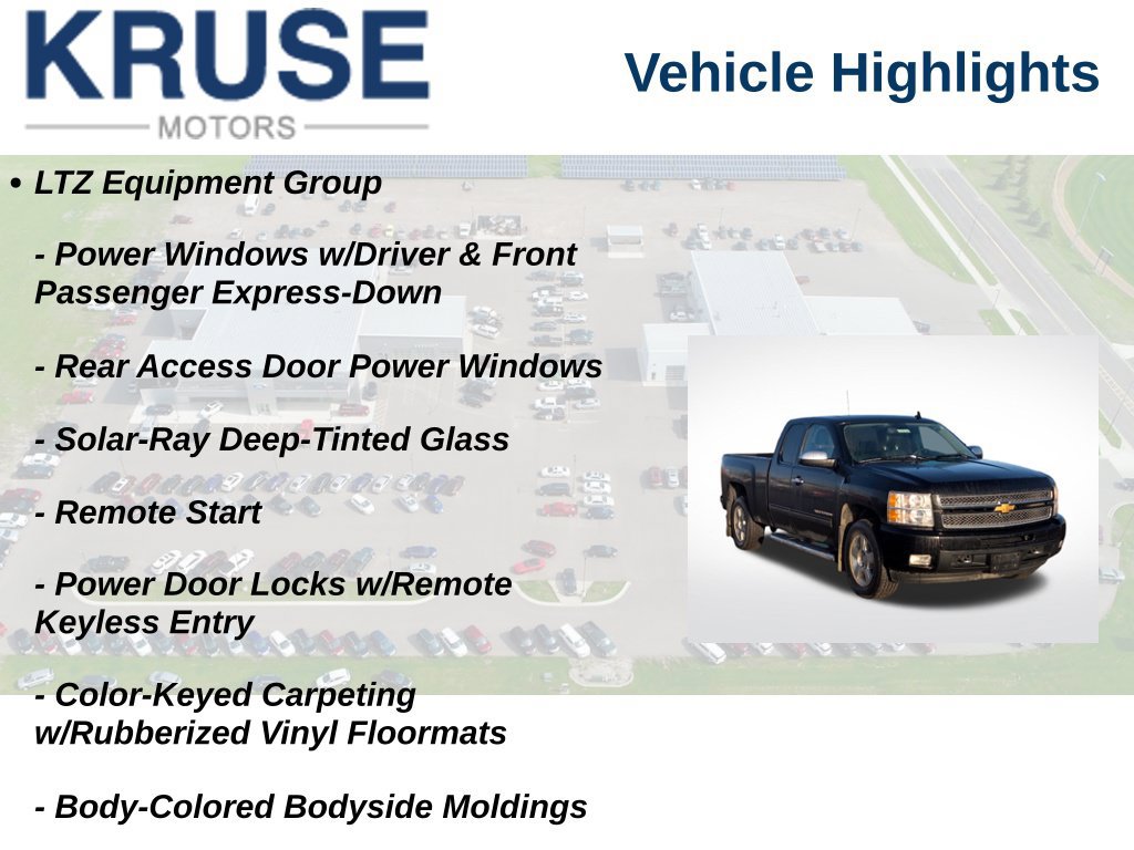 Used 2012 Chevrolet Silverado 1500 LTZ w/ Chrome Essentials Package AWD/4WD image 10
