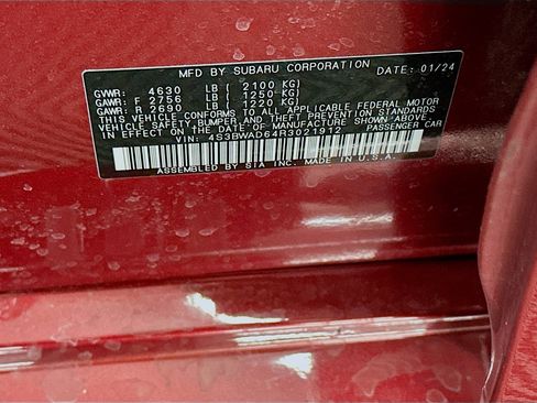Used 2024 Subaru Legacy Premium image 12