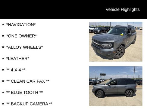 Used 2022 Ford Bronco Sport Outer Banks w/ Tech Package AWD/4WD image 4