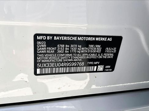 Used 2024 BMW X5 M60i AWD/4WD image 33