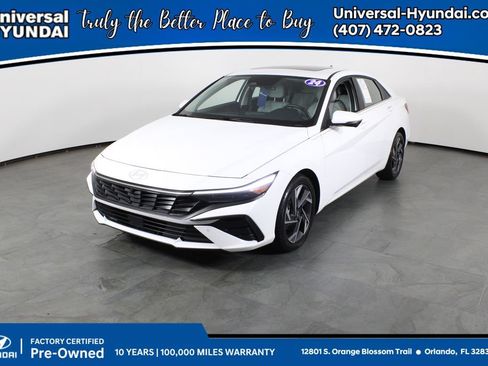 Certified 2024 Hyundai Elantra Limited FWD image 1