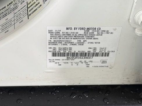 Used 2020 Ford EcoSport S FWD image 31