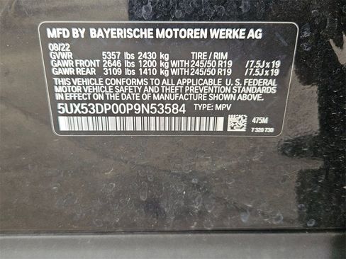 Used 2023 BMW X3 xDrive30i image 27