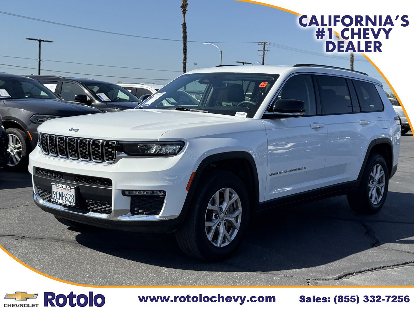 Used 2022 Jeep Grand Cherokee L Limited AWD/4WD image 3