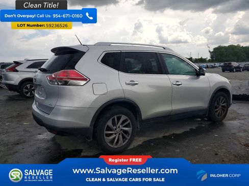 Used 2016 Nissan Rogue SL w/ SL Premium Package FWD image 4