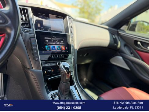 Used 2021 INFINITI Q60 Red Sport 400 w/ Cargo Package RWD image 15
