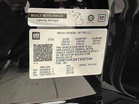 New 2026 Chevrolet Traverse LT w/ Driver Confidence Package AWD/4WD image 23
