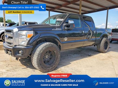 Used 2015 Ford F250 Platinum w/ FX4 Off-Road Package AWD/4WD image 1