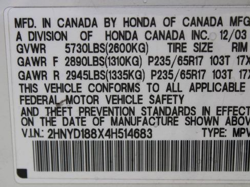 Used 2004 Acura MDX Touring image 29