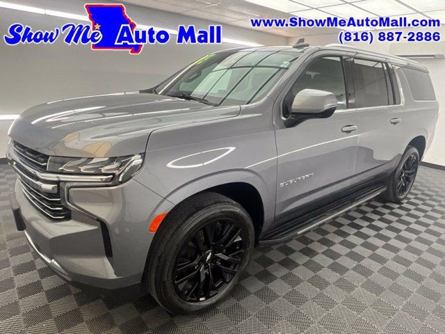 Used 2021 Chevrolet Suburban LT w/ Rear Media and Nav Package AWD/4WD image 1