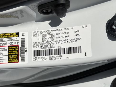 New 2026 Toyota Tundra SR image 30