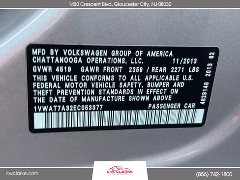 Used 2014 Volkswagen Passat 1.8T S image 27