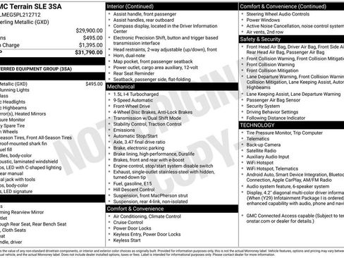 Used 2023 GMC Terrain SLE FWD image 6