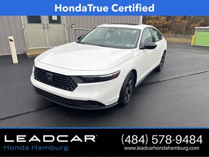 Certified 2025 Honda Accord SE