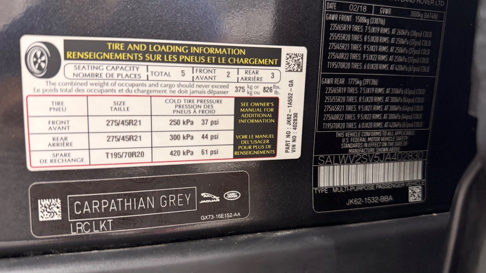 Used 2018 Land Rover Range Rover Sport HSE Dynamic AWD/4WD image 53