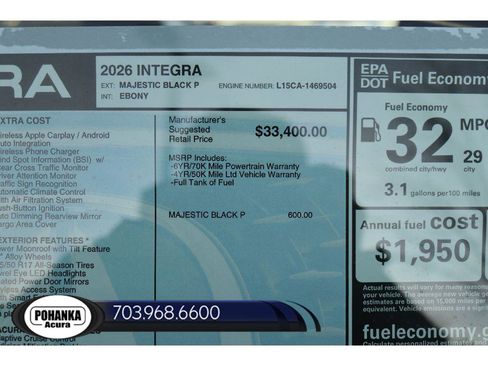 New 2026 Acura Integra Base image 38