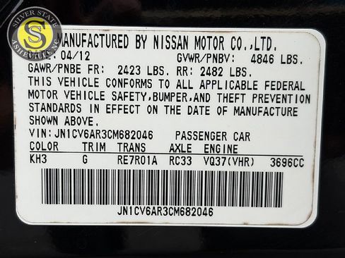 Used 2012 INFINITI G37 x Sedan w/ Premium Pkg AWD/4WD image 29