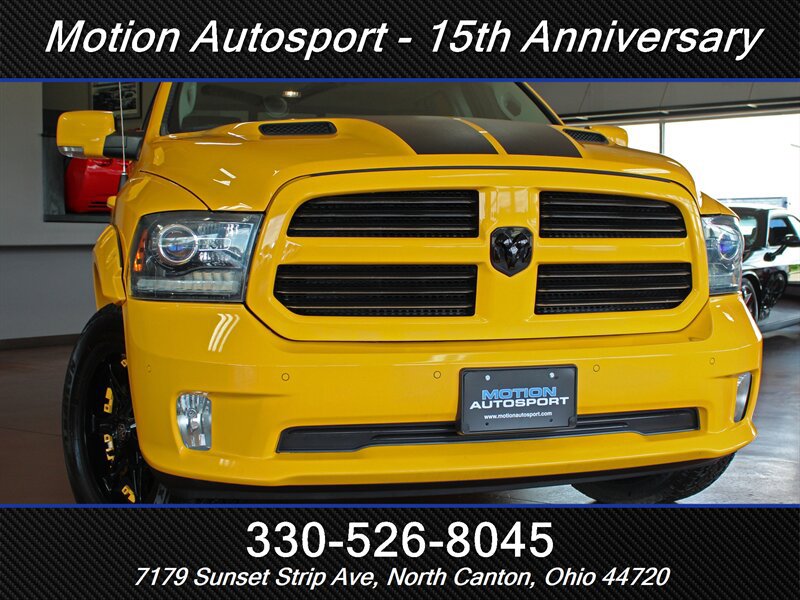 Used 2016 RAM 1500 Sport w/ Stinger Yellow Sport Package AWD/4WD image 44