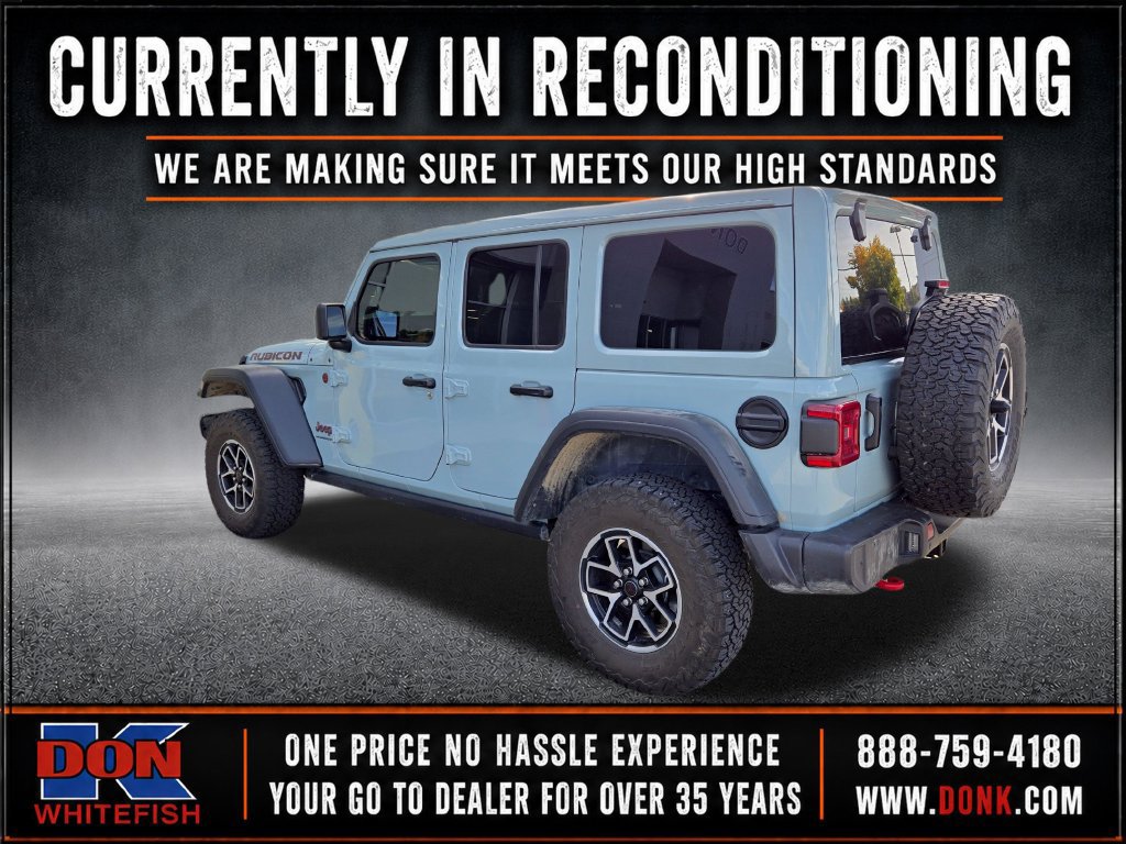 Used 2024 Jeep Wrangler Unlimited Rubicon w/ Technology Group AWD/4WD image 4