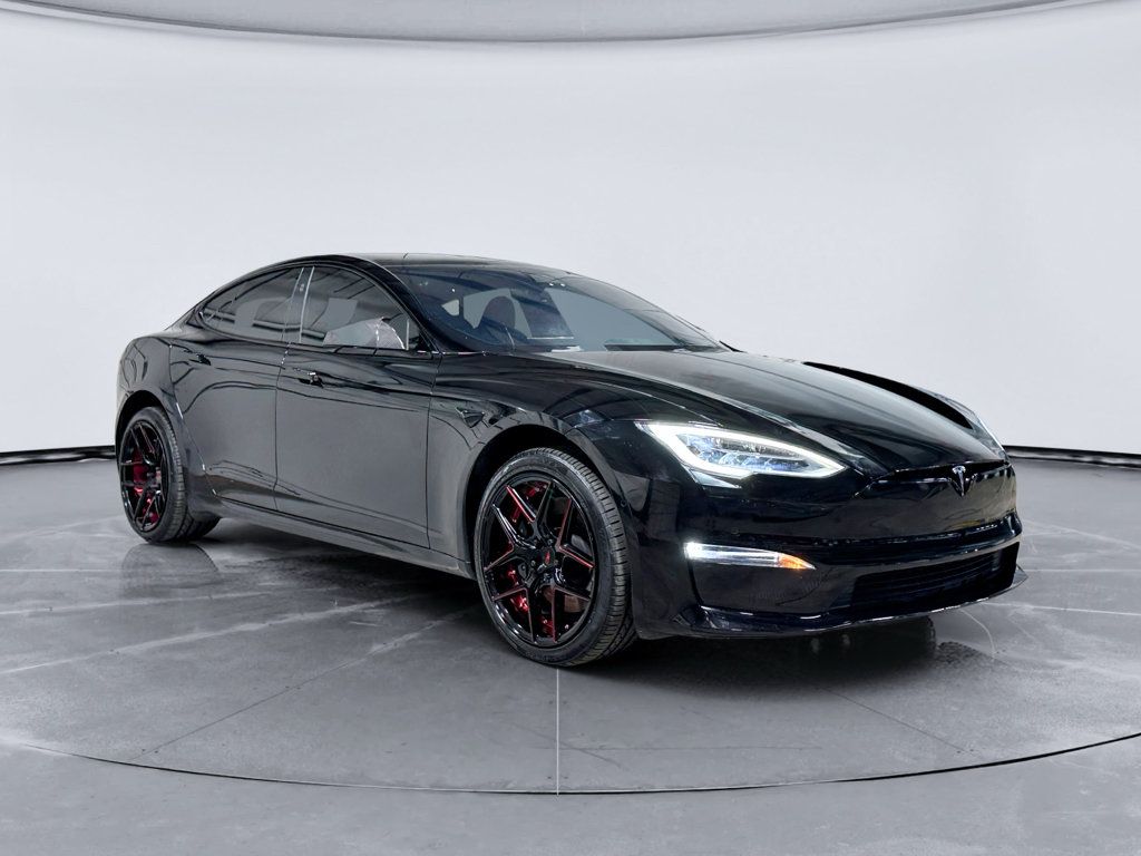 Used 2021 Tesla Model S Plaid AWD/4WD image 4