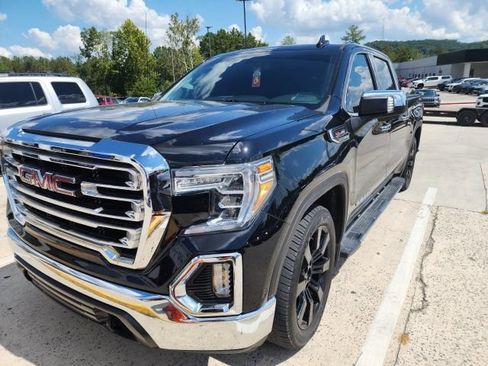 Used 2021 GMC Sierra 1500 SLT w/ SLT Premium Package AWD/4WD image 3